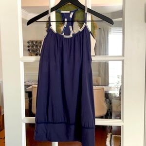 lululemon athletica Navy Blue Tank Top